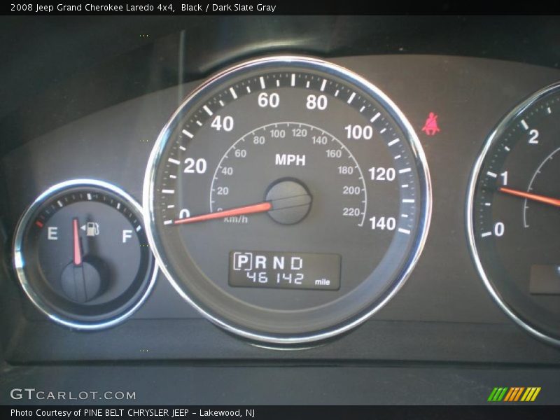 Black / Dark Slate Gray 2008 Jeep Grand Cherokee Laredo 4x4