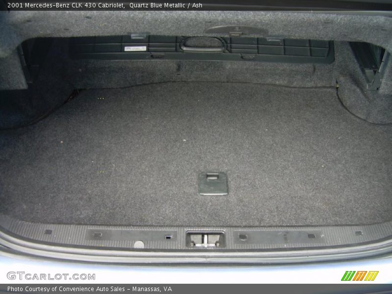  2001 CLK 430 Cabriolet Trunk