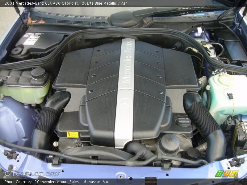  2001 CLK 430 Cabriolet Engine - 4.3 Liter SOHC 24-Valve V8