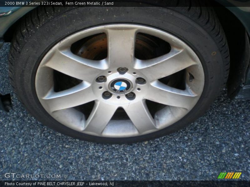 Fern Green Metallic / Sand 2000 BMW 3 Series 323i Sedan