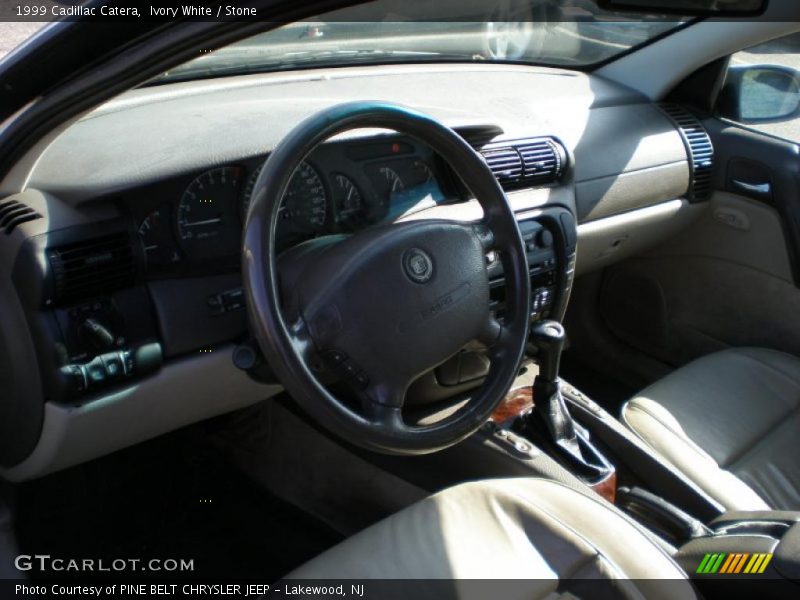 Ivory White / Stone 1999 Cadillac Catera