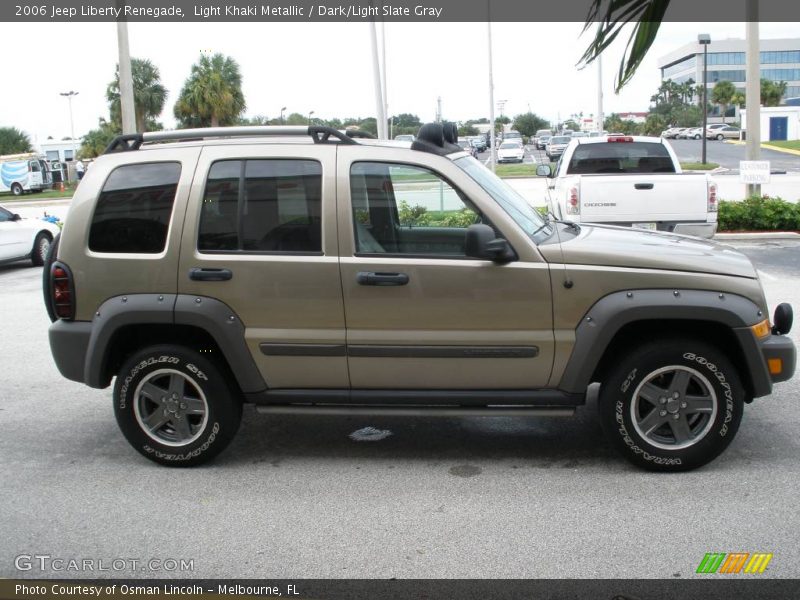 Light Khaki Metallic / Dark/Light Slate Gray 2006 Jeep Liberty Renegade