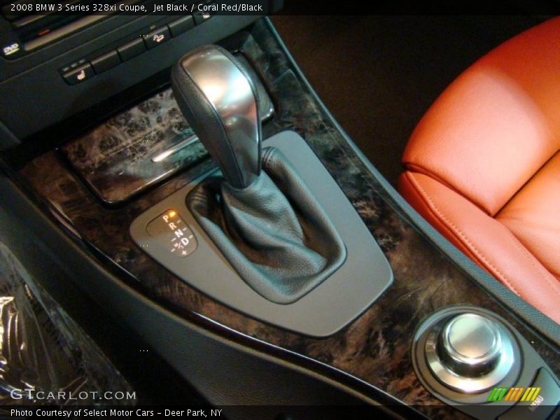 Jet Black / Coral Red/Black 2008 BMW 3 Series 328xi Coupe