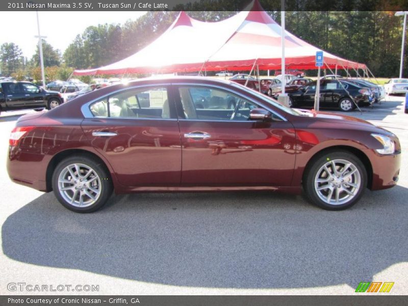 Tuscan Sun / Cafe Latte 2011 Nissan Maxima 3.5 SV
