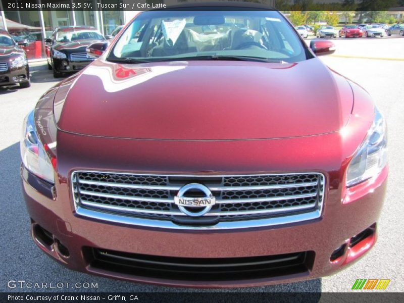 Tuscan Sun / Cafe Latte 2011 Nissan Maxima 3.5 SV