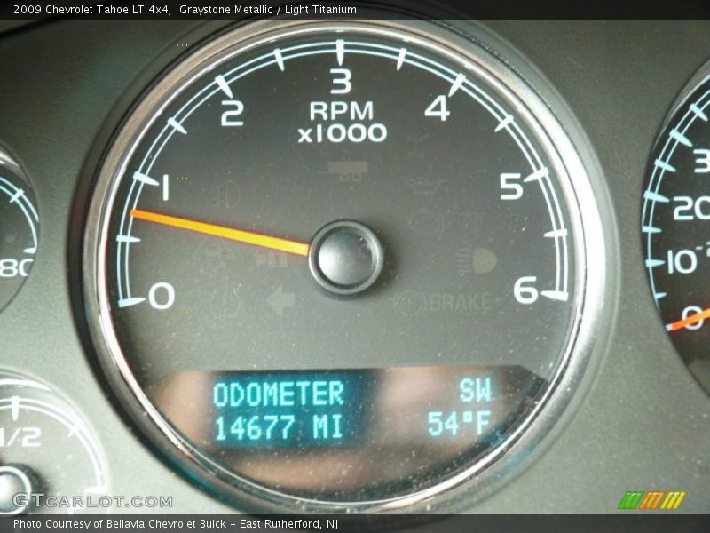 Graystone Metallic / Light Titanium 2009 Chevrolet Tahoe LT 4x4