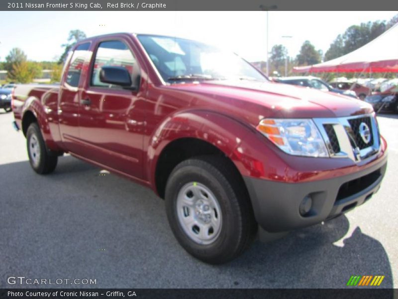 Red Brick / Graphite 2011 Nissan Frontier S King Cab