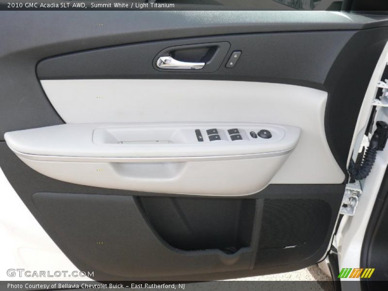 Summit White / Light Titanium 2010 GMC Acadia SLT AWD