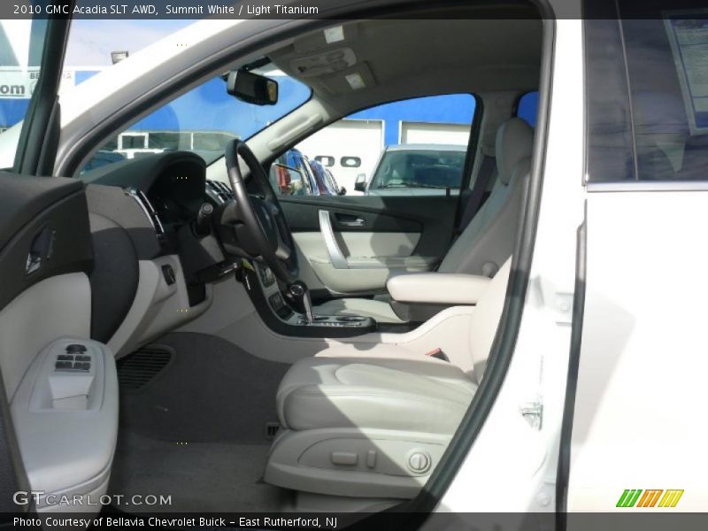 Summit White / Light Titanium 2010 GMC Acadia SLT AWD