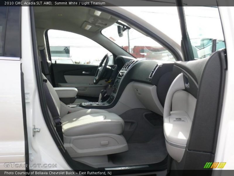 Summit White / Light Titanium 2010 GMC Acadia SLT AWD