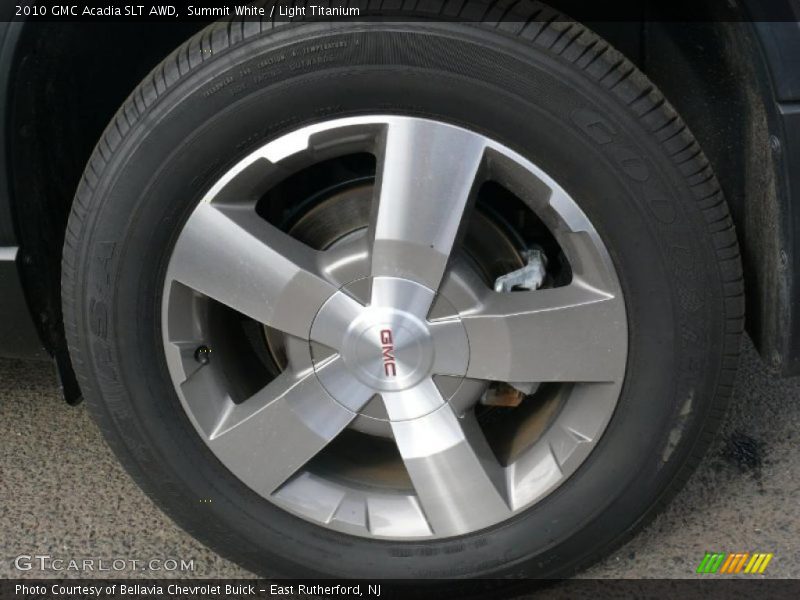 Summit White / Light Titanium 2010 GMC Acadia SLT AWD