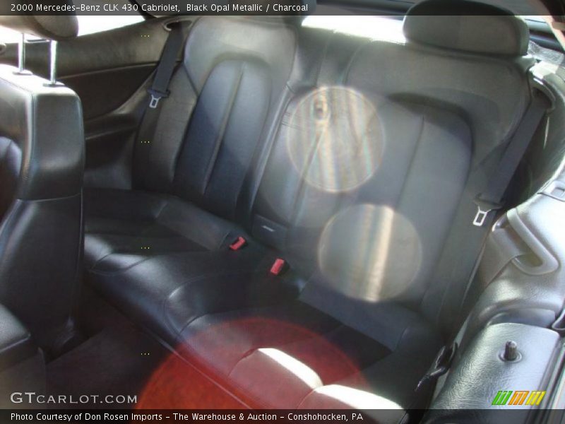 Black Opal Metallic / Charcoal 2000 Mercedes-Benz CLK 430 Cabriolet