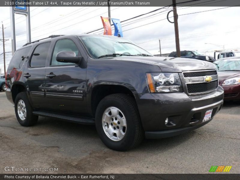 Taupe Gray Metallic / Light Titanium/Dark Titanium 2010 Chevrolet Tahoe LT 4x4