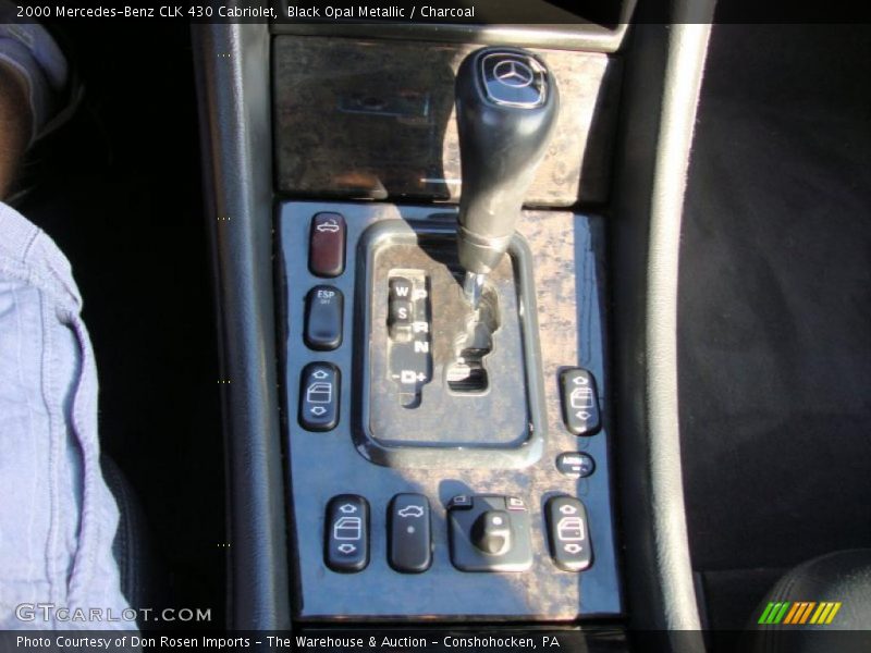  2000 CLK 430 Cabriolet 5 Speed Automatic Shifter