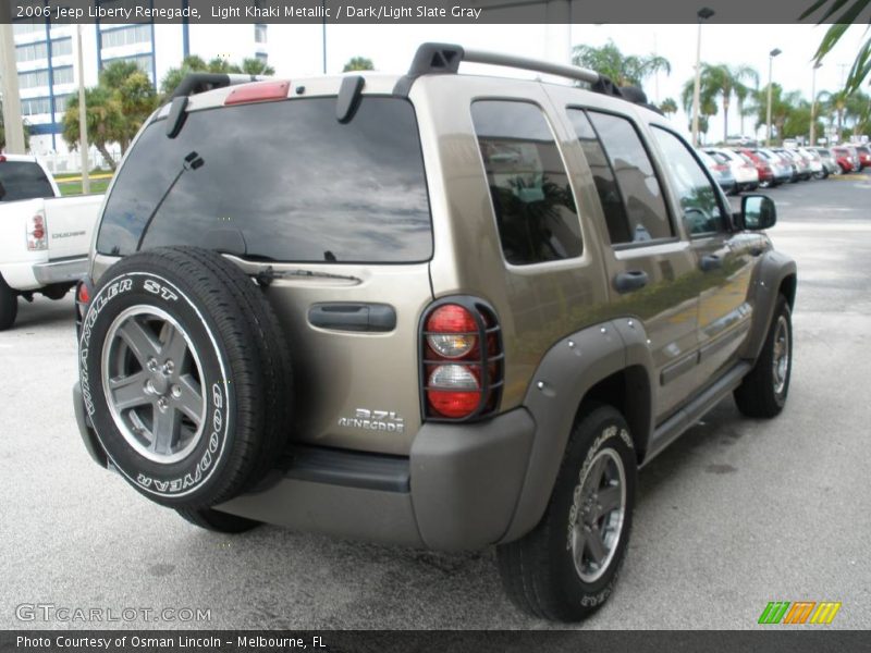 Light Khaki Metallic / Dark/Light Slate Gray 2006 Jeep Liberty Renegade