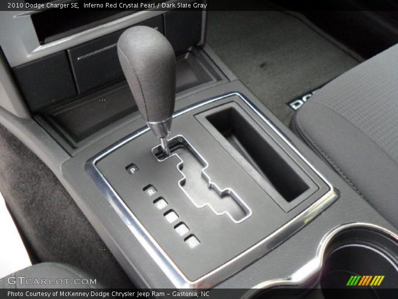 Inferno Red Crystal Pearl / Dark Slate Gray 2010 Dodge Charger SE
