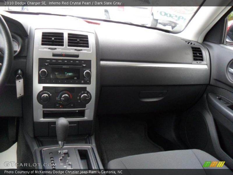 Inferno Red Crystal Pearl / Dark Slate Gray 2010 Dodge Charger SE