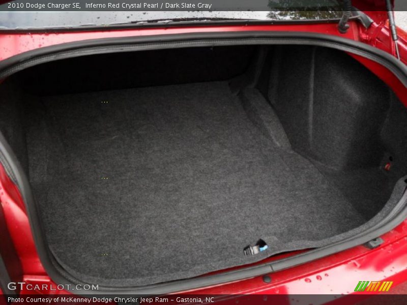 Inferno Red Crystal Pearl / Dark Slate Gray 2010 Dodge Charger SE