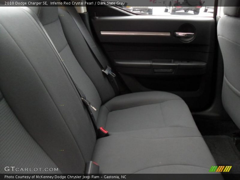 Inferno Red Crystal Pearl / Dark Slate Gray 2010 Dodge Charger SE