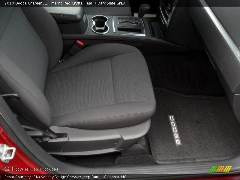 Inferno Red Crystal Pearl / Dark Slate Gray 2010 Dodge Charger SE
