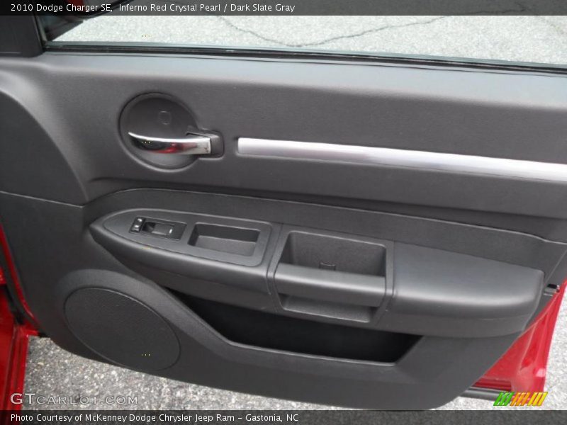 Inferno Red Crystal Pearl / Dark Slate Gray 2010 Dodge Charger SE
