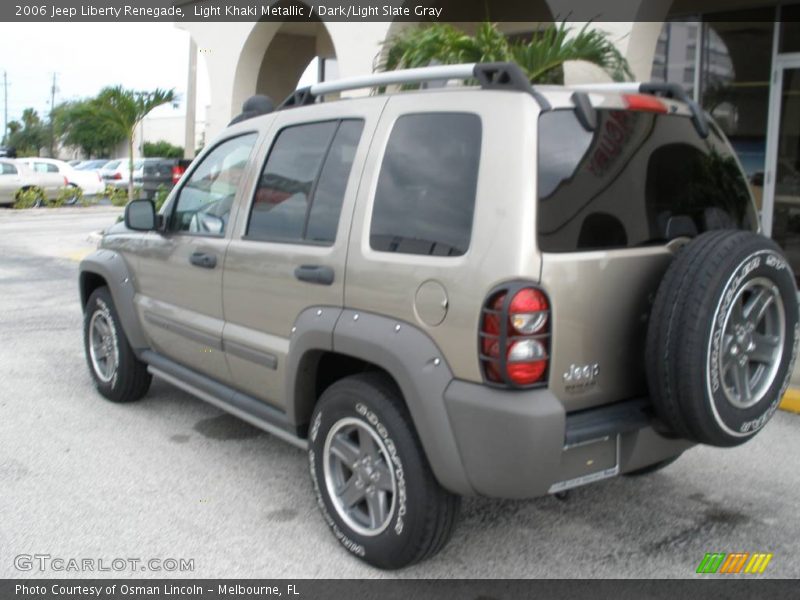 Light Khaki Metallic / Dark/Light Slate Gray 2006 Jeep Liberty Renegade