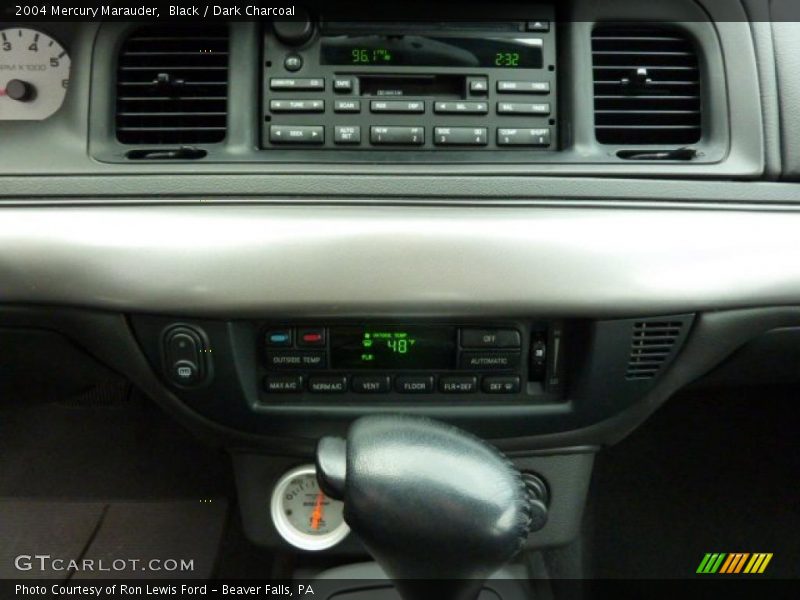Controls of 2004 Marauder 
