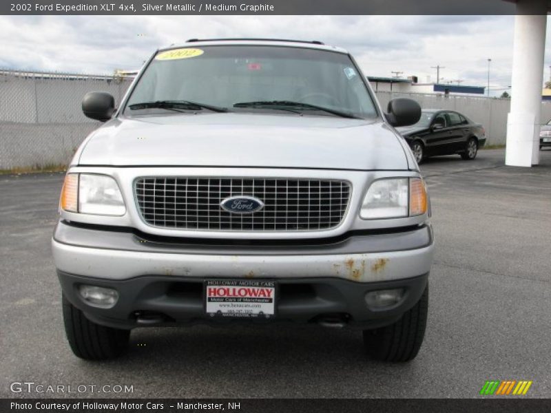 Silver Metallic / Medium Graphite 2002 Ford Expedition XLT 4x4