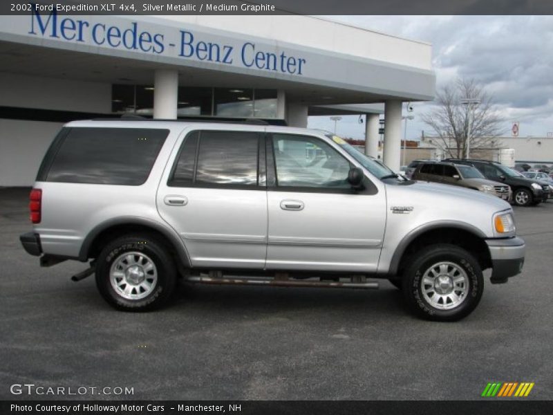 Silver Metallic / Medium Graphite 2002 Ford Expedition XLT 4x4