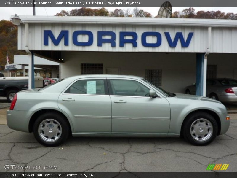 Satin Jade Pearl / Dark Slate Gray/Light Graystone 2005 Chrysler 300 Touring