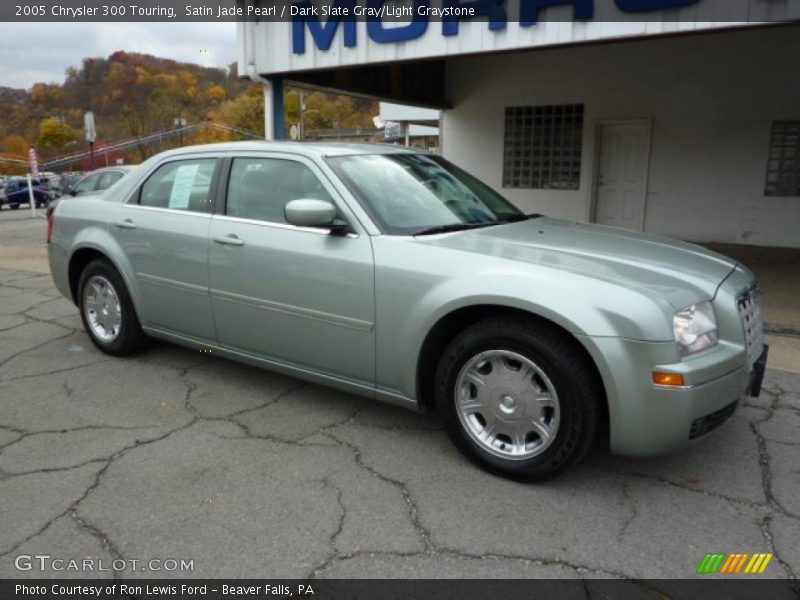 Satin Jade Pearl / Dark Slate Gray/Light Graystone 2005 Chrysler 300 Touring