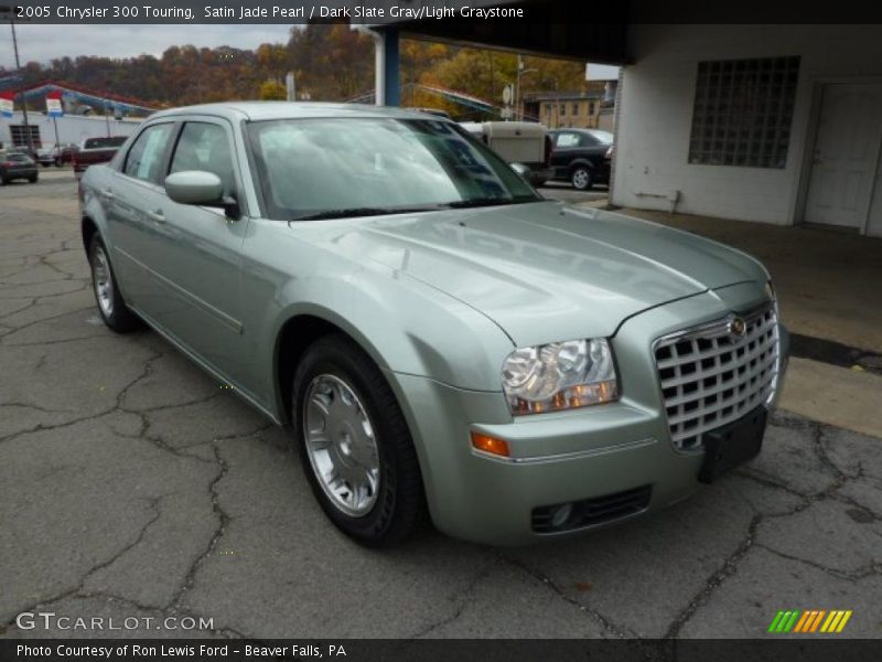 Satin Jade Pearl / Dark Slate Gray/Light Graystone 2005 Chrysler 300 Touring