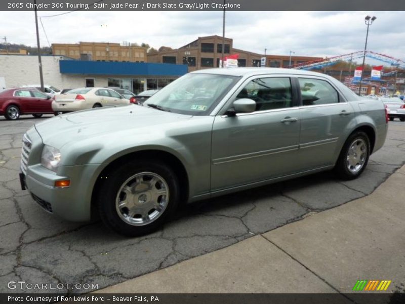 Satin Jade Pearl / Dark Slate Gray/Light Graystone 2005 Chrysler 300 Touring