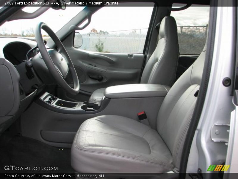 Silver Metallic / Medium Graphite 2002 Ford Expedition XLT 4x4