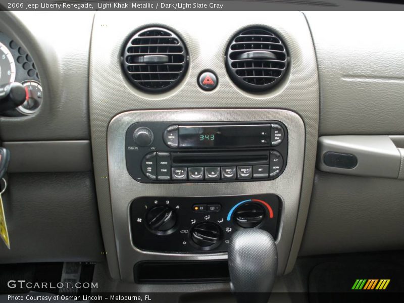 Light Khaki Metallic / Dark/Light Slate Gray 2006 Jeep Liberty Renegade