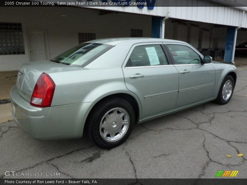 Satin Jade Pearl / Dark Slate Gray/Light Graystone 2005 Chrysler 300 Touring