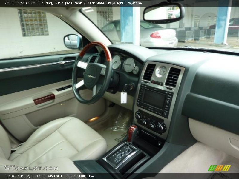 Satin Jade Pearl / Dark Slate Gray/Light Graystone 2005 Chrysler 300 Touring