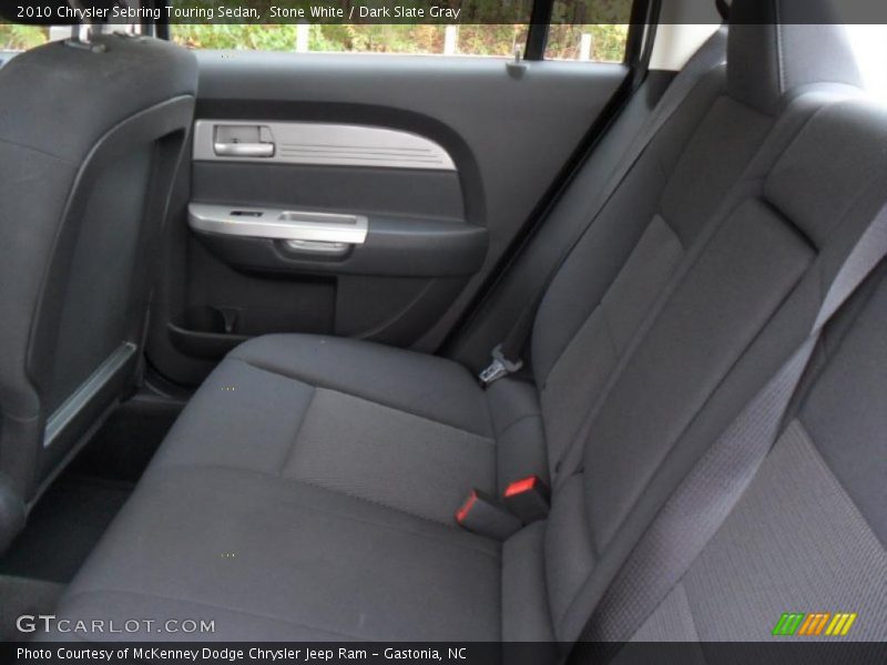 Stone White / Dark Slate Gray 2010 Chrysler Sebring Touring Sedan