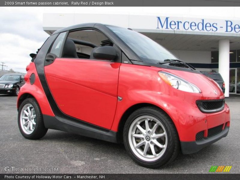  2009 fortwo passion cabriolet Rally Red
