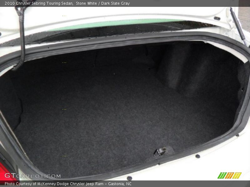 Stone White / Dark Slate Gray 2010 Chrysler Sebring Touring Sedan