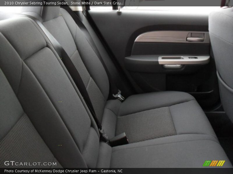 Stone White / Dark Slate Gray 2010 Chrysler Sebring Touring Sedan