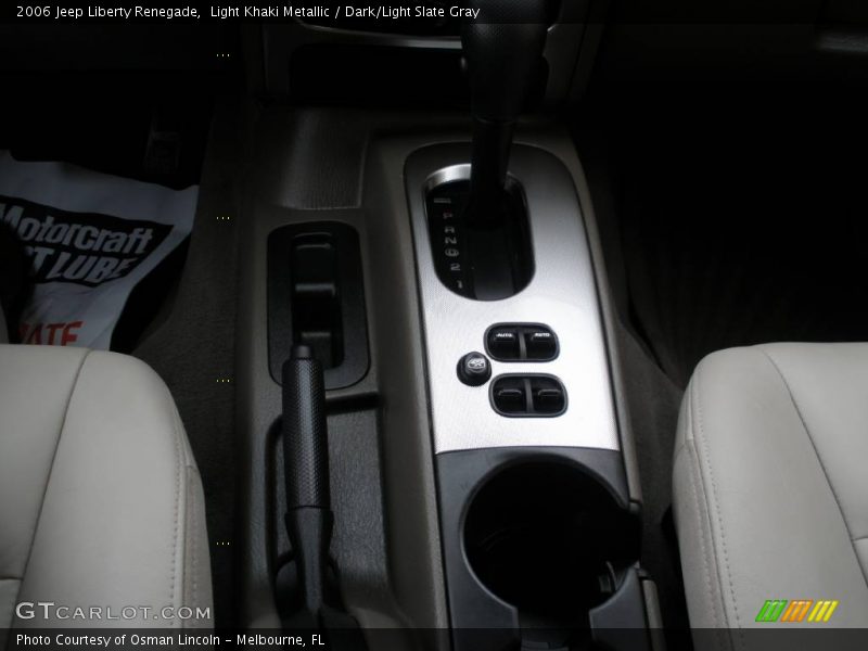 Light Khaki Metallic / Dark/Light Slate Gray 2006 Jeep Liberty Renegade