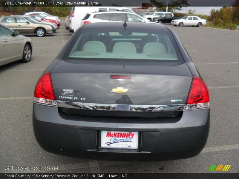 Cyber Gray Metallic / Gray 2011 Chevrolet Impala LT