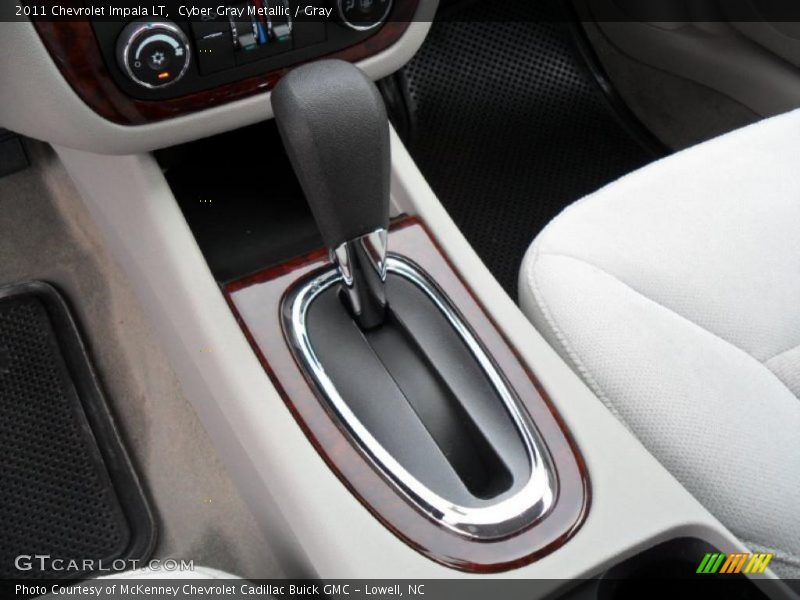 Cyber Gray Metallic / Gray 2011 Chevrolet Impala LT