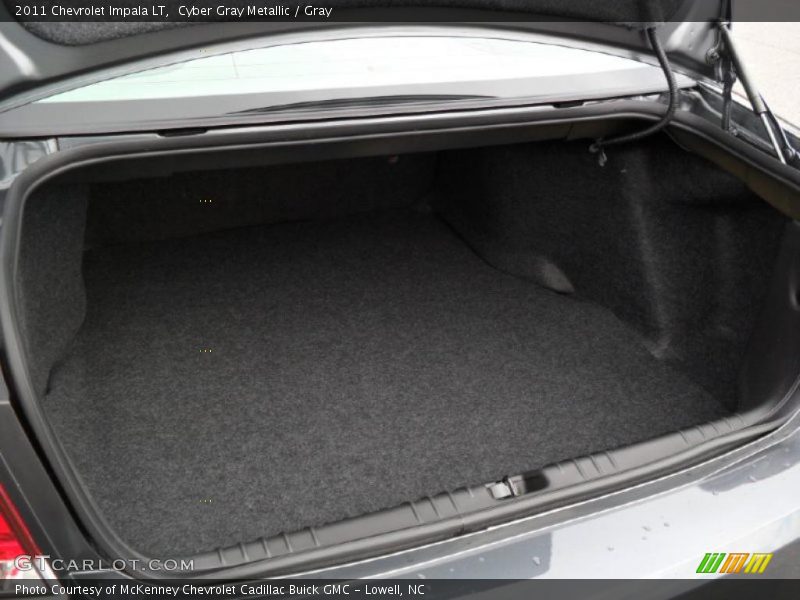Cyber Gray Metallic / Gray 2011 Chevrolet Impala LT