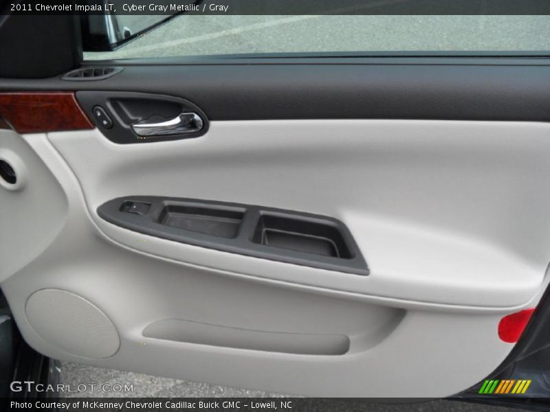 Cyber Gray Metallic / Gray 2011 Chevrolet Impala LT