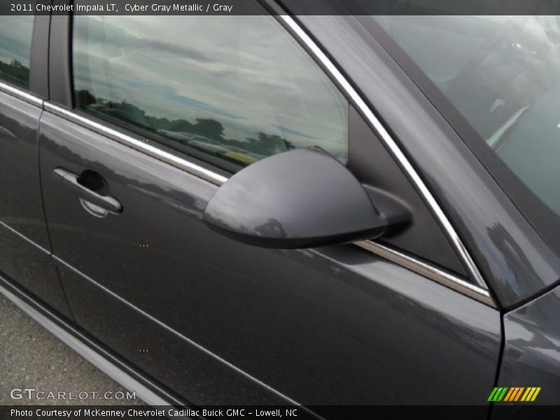 Cyber Gray Metallic / Gray 2011 Chevrolet Impala LT