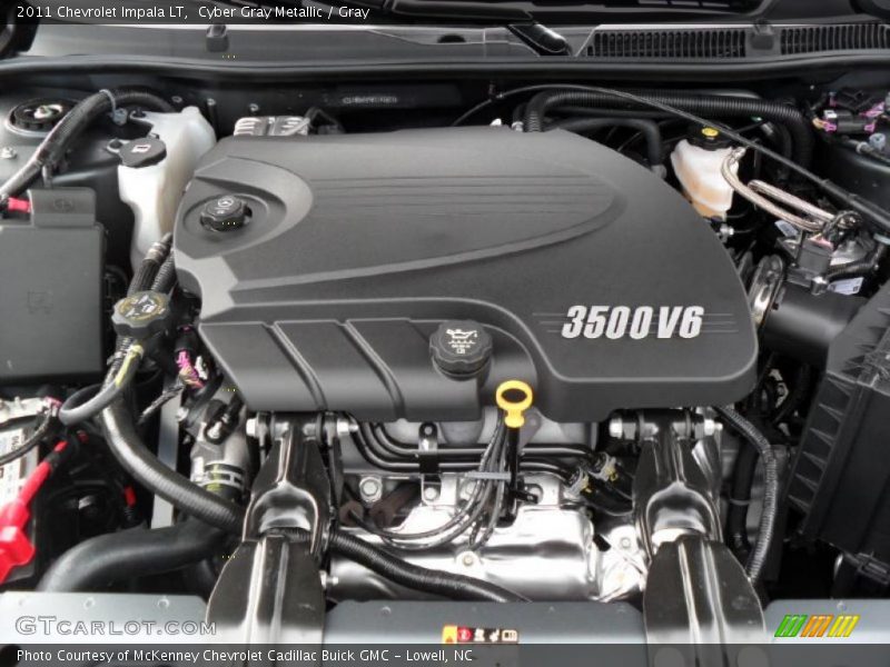Cyber Gray Metallic / Gray 2011 Chevrolet Impala LT