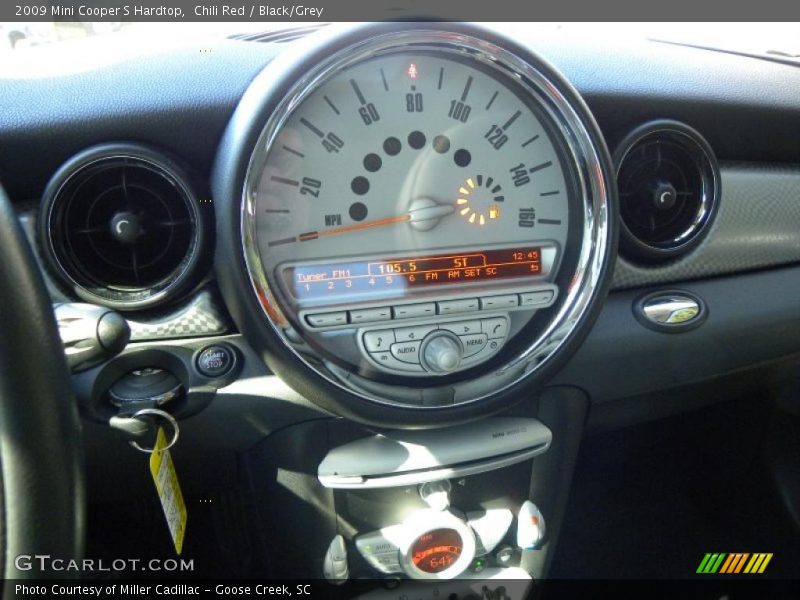 Chili Red / Black/Grey 2009 Mini Cooper S Hardtop