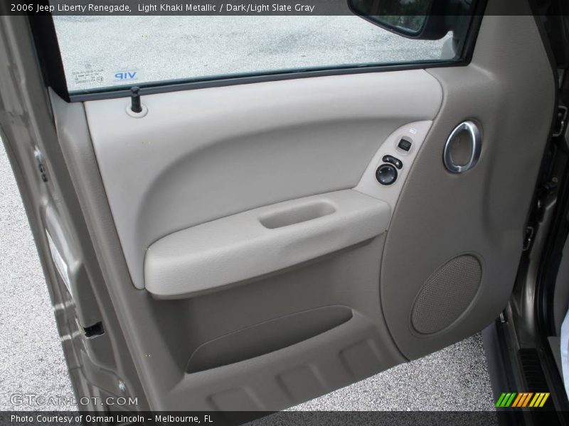 Light Khaki Metallic / Dark/Light Slate Gray 2006 Jeep Liberty Renegade
